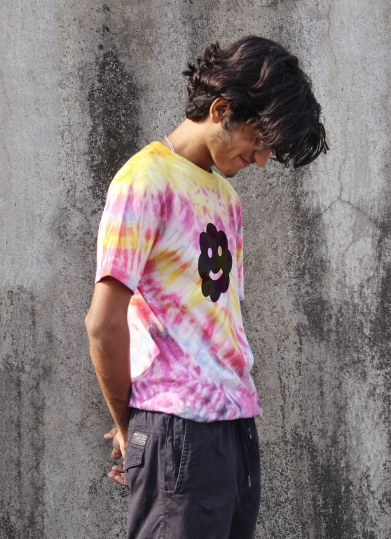 Tie Dyed Shop Red and Black Tie Dye Shirt Men Women Teens