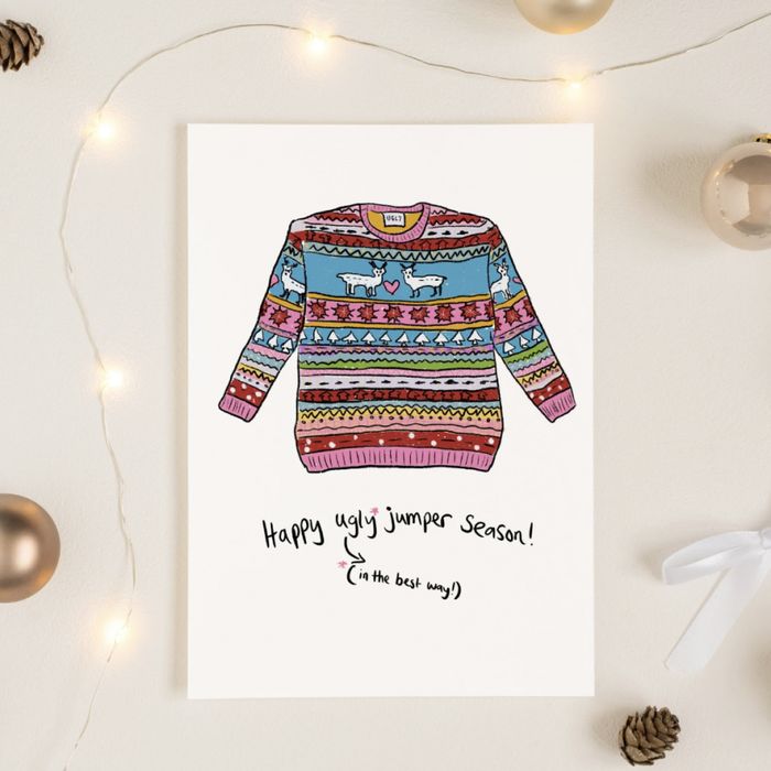 Funny Christmas Cards - Ugly Sweater Season Christmas Card