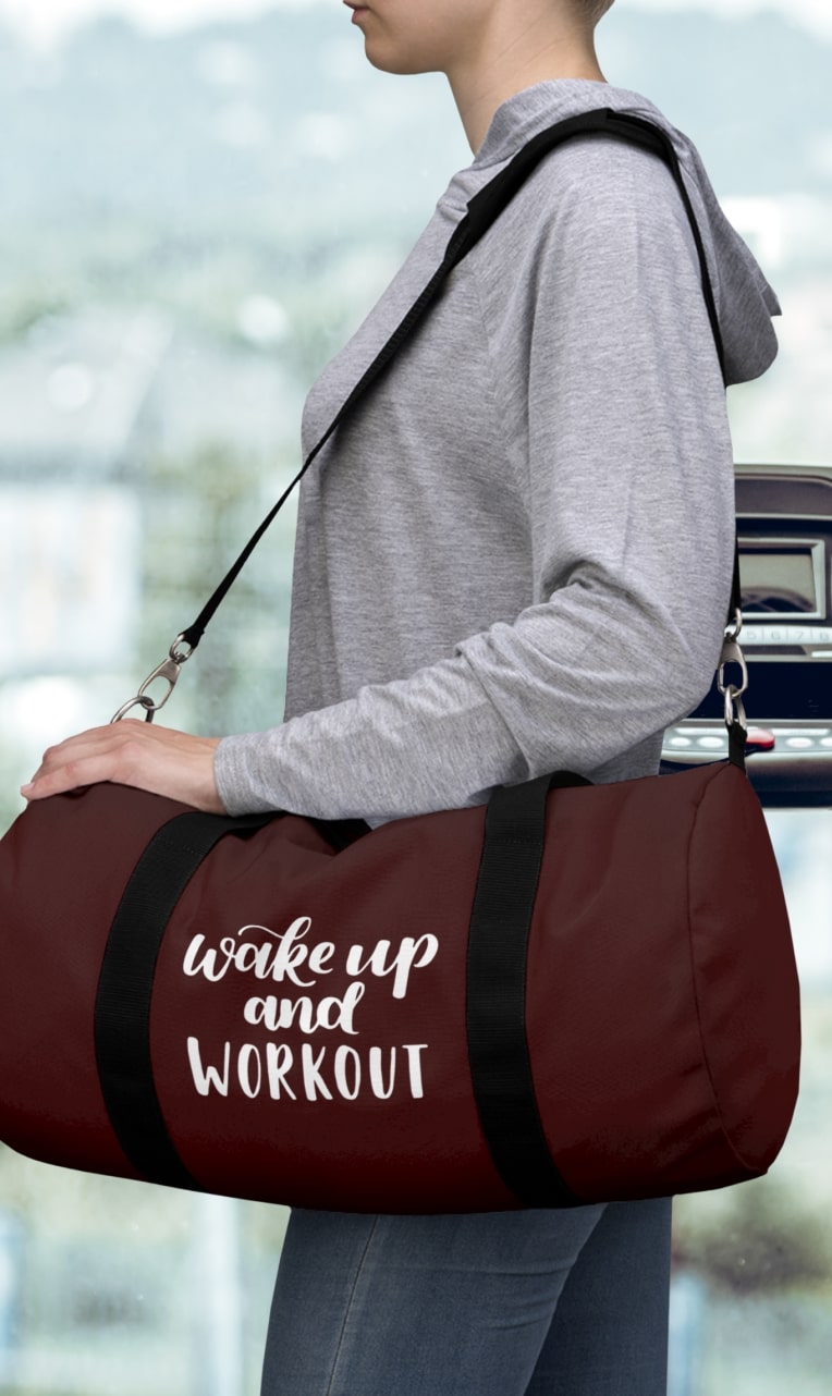 Personalized gym online bags