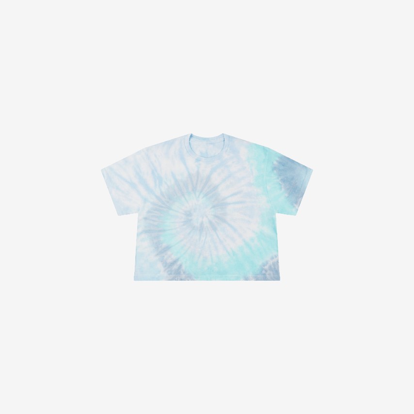Tie-Dye Color Combos From Printify - Pale Blue and Light Blue