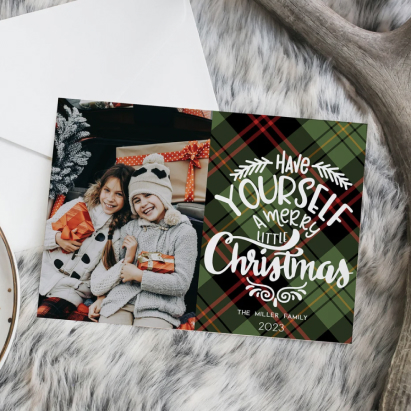 Personalized Christmas Cards With Photo - Cozy Photos