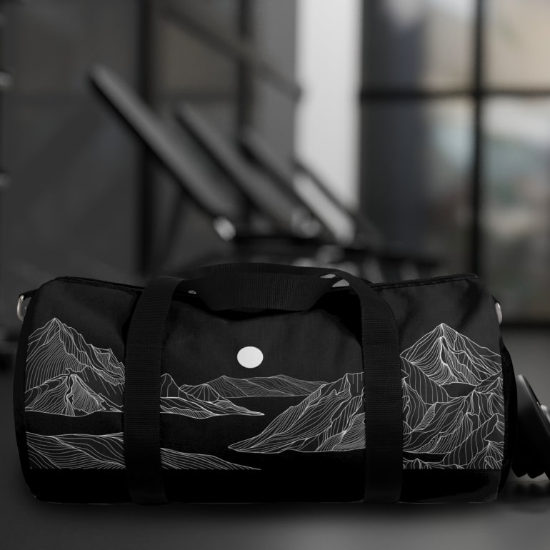 Personalized Duffel Bags With Pictures And Illustrations