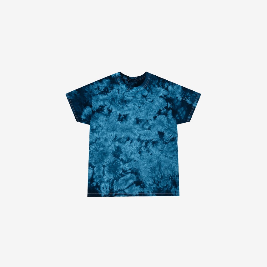 Tie-Dye Color Combos From Printify - Blue and Dark Blue