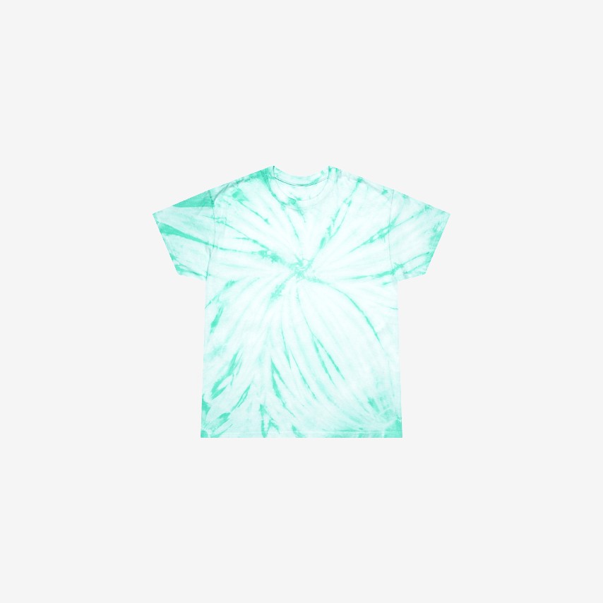 Tie-Dye Color Combos From Printify - Mint and Light Green