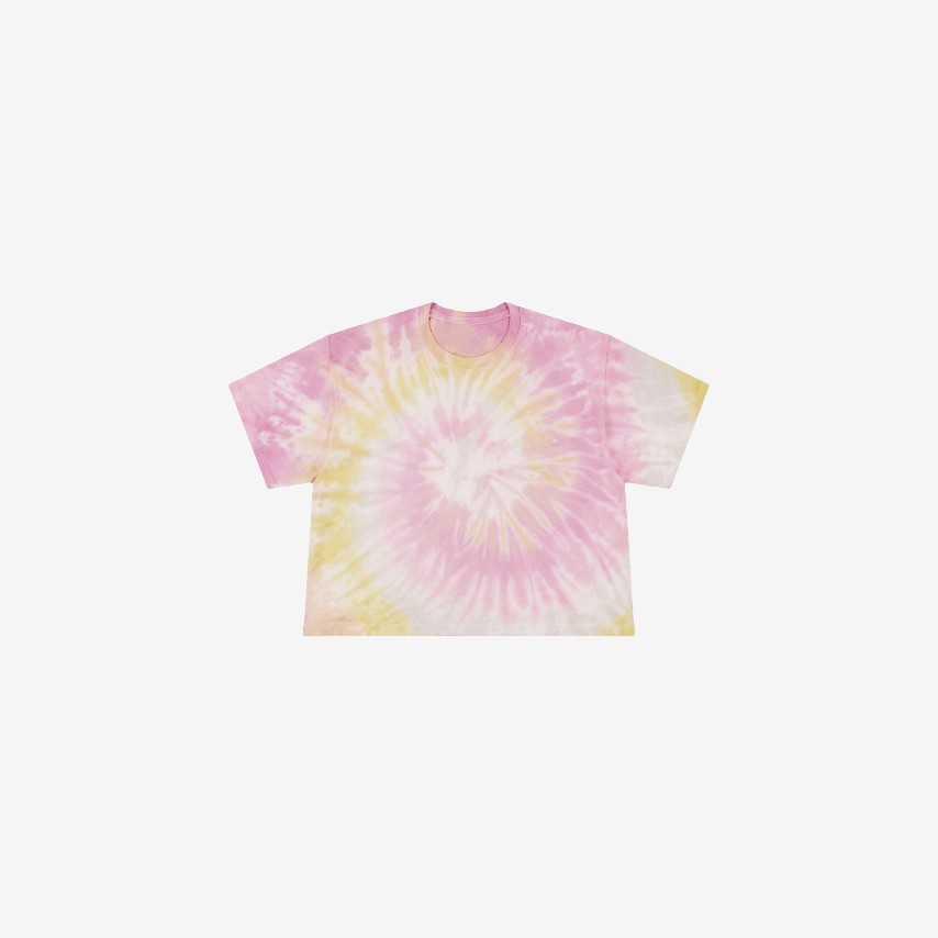 Tie-Dye Color Combos From Printify - Pale Pink, Yellow, and Gray