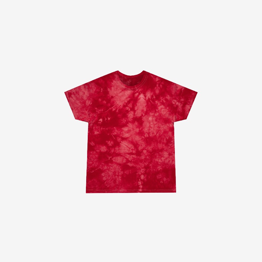 Tie-Dye Color Combos From Printify - Red and Light Red