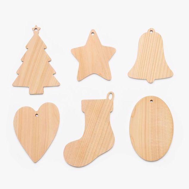 Best Custom Wooden Ornaments - different shapes