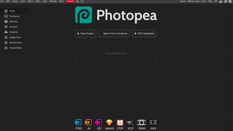 Best Productivity Tools - Photopea