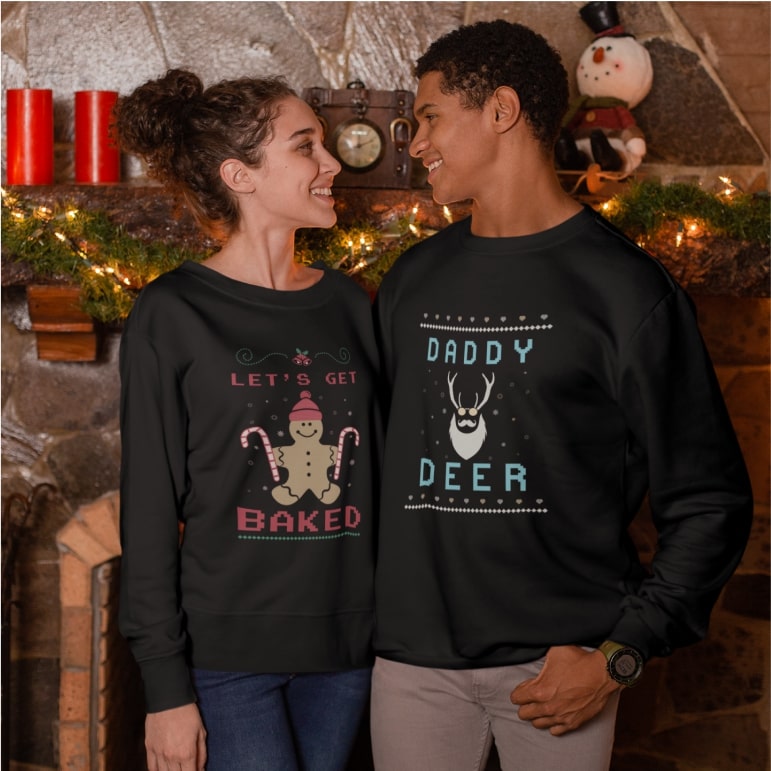 Couples Christmas Sweaters