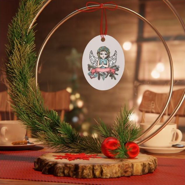 Custom Christmas Ornament Design Ideas - Angel