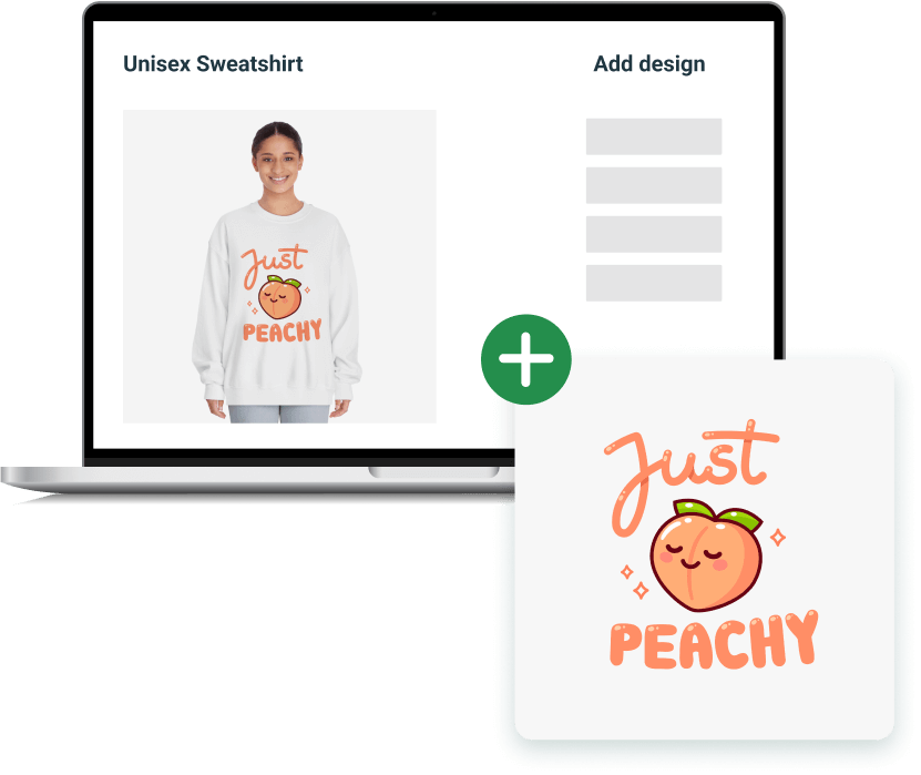 Custom Crewneck Sweatshirt – Printify