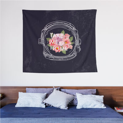 Make your own tapestry from photo sale