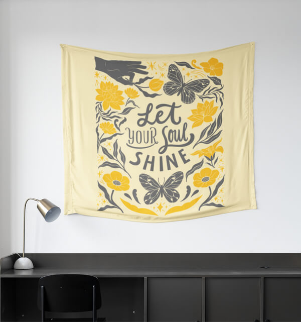 Personalised tapestry discount