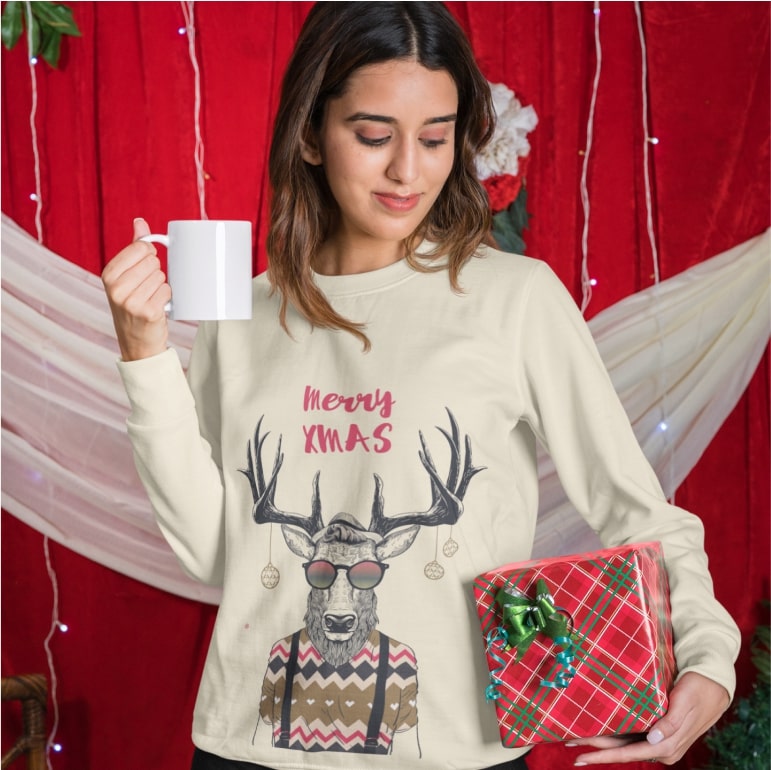 Reindeer Ugly Sweater