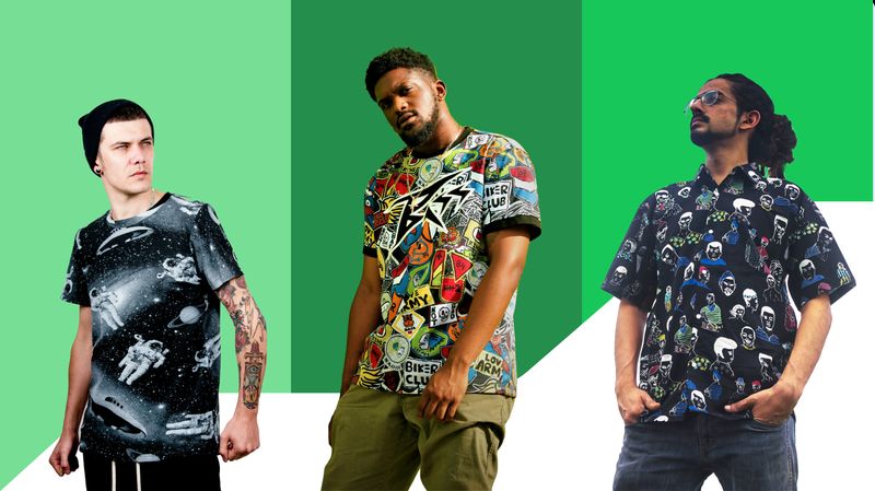 Where to Get Designs for All-Over-Print Shirts