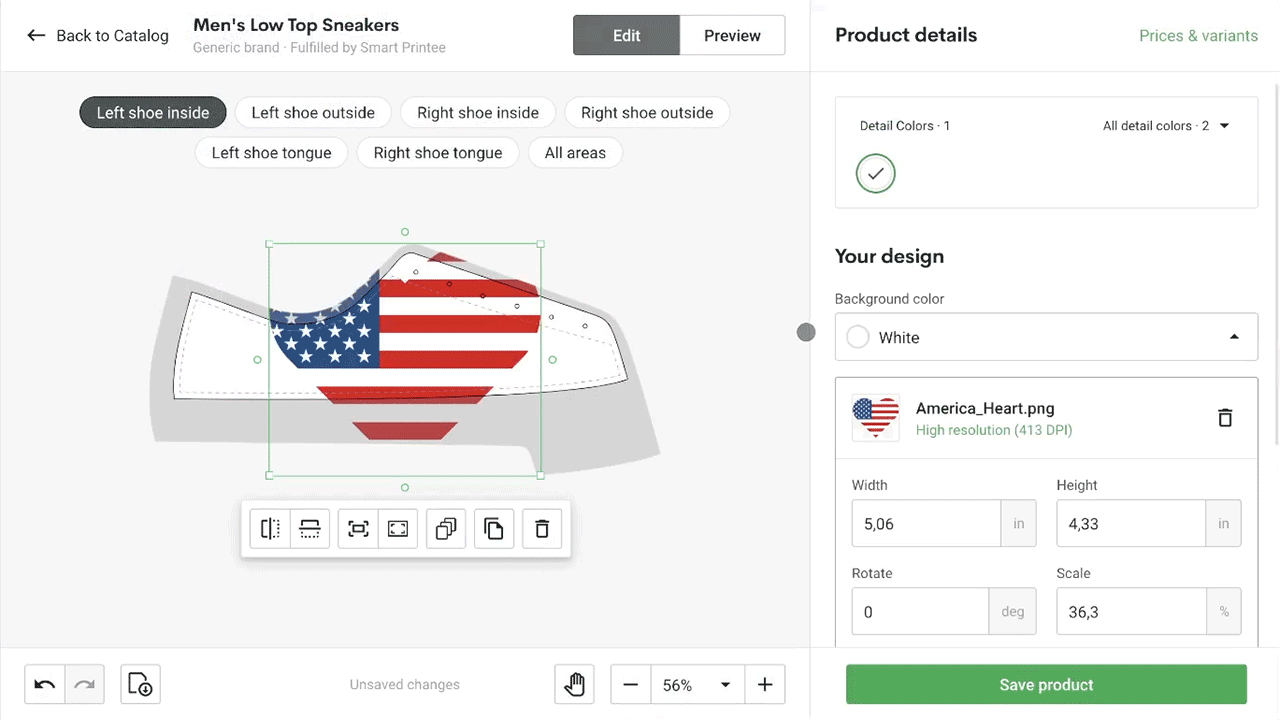 Printify Mockup Generator Features - Apply to All Areas
