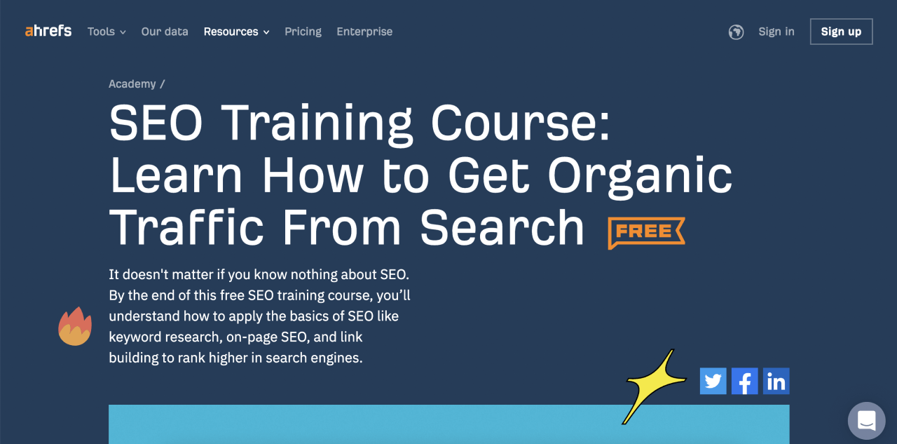 Top 12 Best SEO Courses - Complete SEO Training Course (Ahrefs)