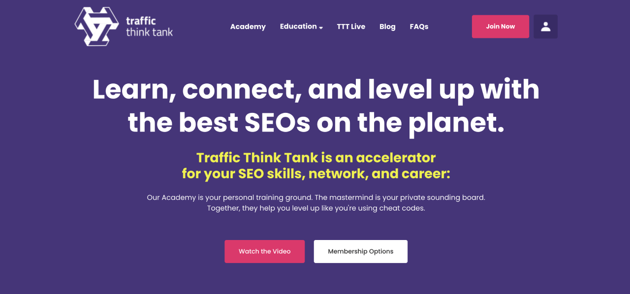 Top 12 Best SEO Courses - Traffic Think Tank Academy (trafficthinktank.com)