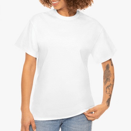 <a href="https://printify.com/app/products/6/gildan/unisex-heavy-cotton-tee" target="_blank" rel="noopener"><span style="font-weight: 400; color: #17262b; font-size:15px">Unisex Heavy Cotton Tee</span></a>
