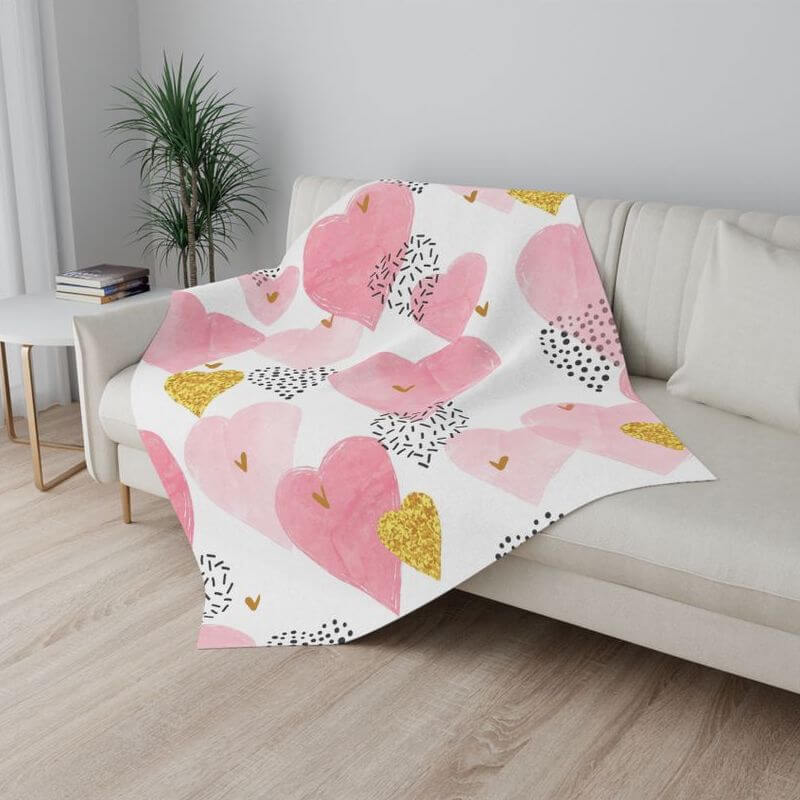 Best Personalized Valentine’s Day Gifts Anyone Will Love - Cozy Blankets