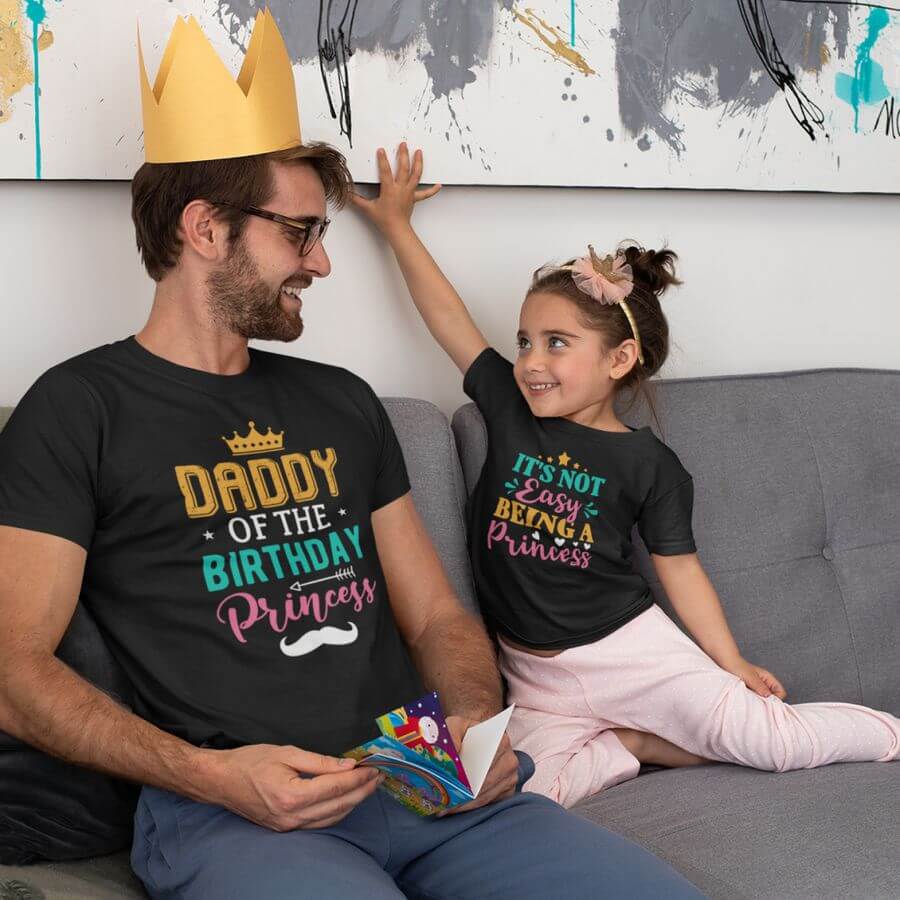 Personalized Family Birthday Shirt, Family Matching Birthday Shirt, Custom  Name And Age Birthday Party T-Shirt, Personalized Toddler Birthday Shirt