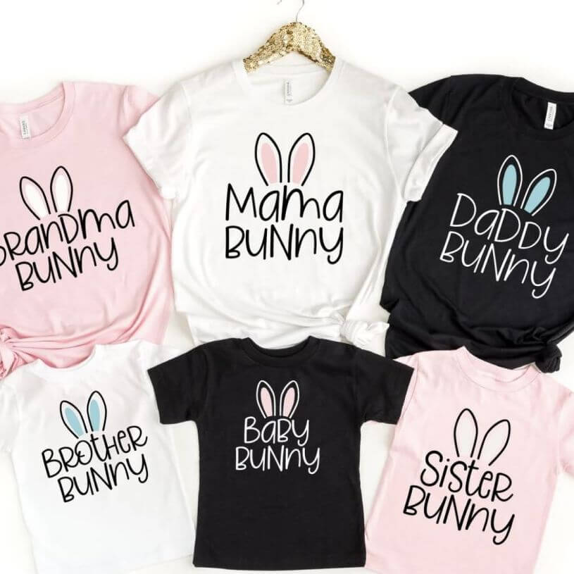 A few Easter shirt ideas for the whole family 4