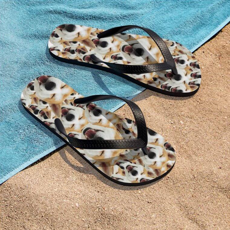 Custom flip flops canada online