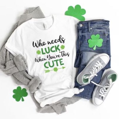 Cute St. Patrick’s Day Shirts - Etsy_CustomTeaShirt