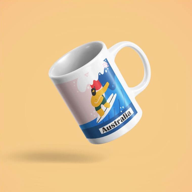 Donald Duck Personalised Inspired Travel Mug Cup With Any Name 