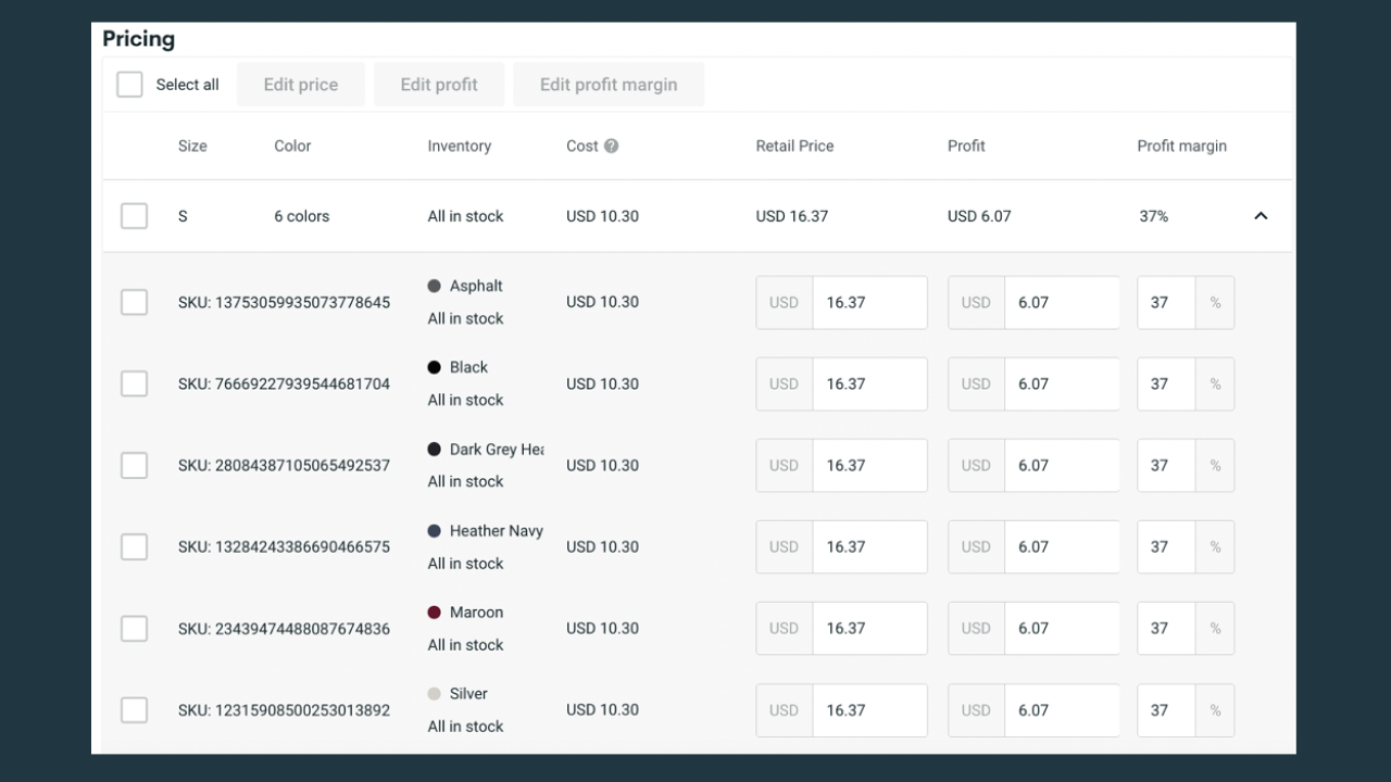 This tool calculates how much your designer pieces will be worth when  selling them on