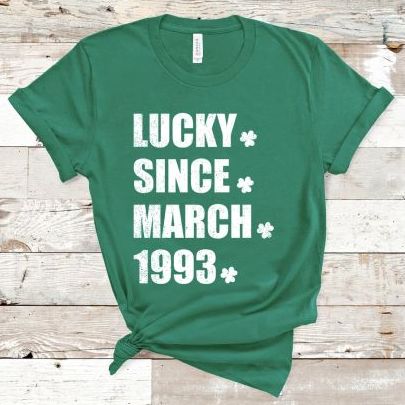 St. Patrick's Day Birthday Shirt - Etsy_Smartcasm