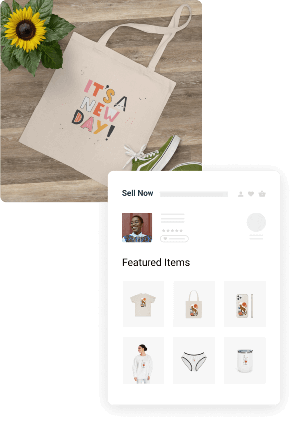 Natural Tote Bag  Print On Demand - Printify