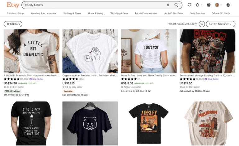 How To Sell T Shirts On Etsy Beginners Guide With Tips 1760