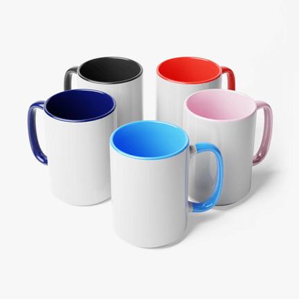 Two-Tone Coffee Mugs Printify