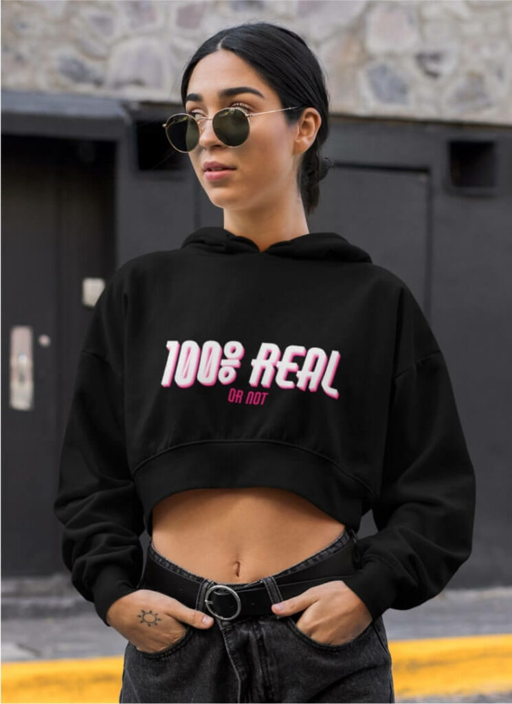 Blank crop clearance top hoodies wholesale