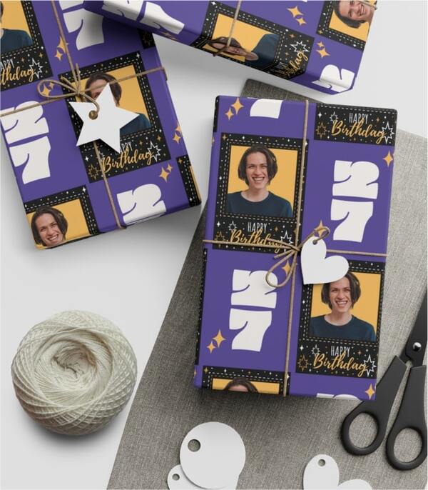 Personalized Custom Butter Paper & Wrapping Paper