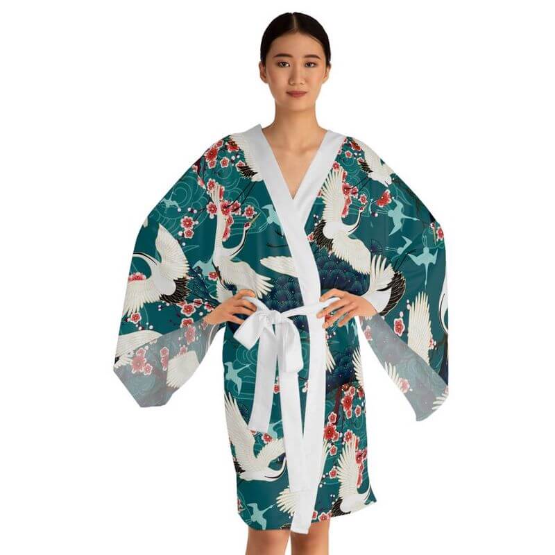 Design Your Own Summer Products Long Sleeve Kimono Robe Design Your Own Summer Products - Long Sleeve Kimono Robe