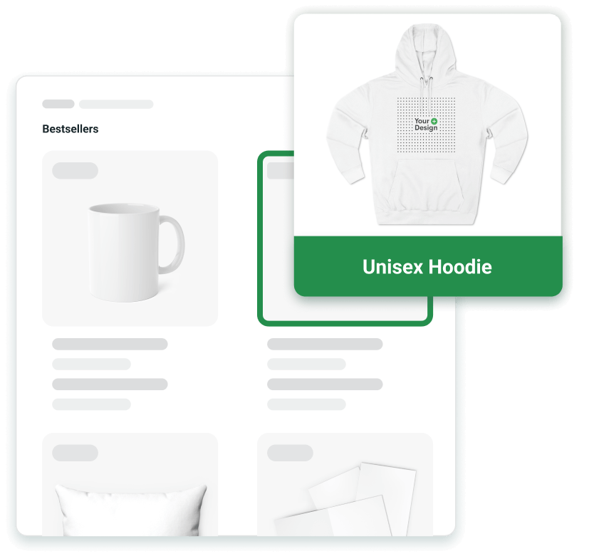 Pick a Hoodie and Select ?a Print Provider