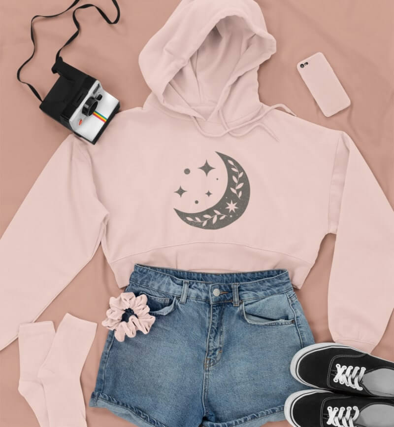 Custom Crop Top Hoodie – Create Your Own Cropped Hoodies