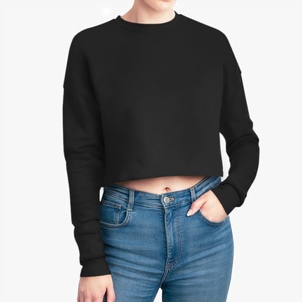 <a href="https://printify.com/app/products/642/bellacanvas/womens-cropped-sweatshirt" target="_blank" rel="noopener"><span style="font-weight: 400; color: #17262b; font-size:16px">Women's Cropped Sweatshirt</span></a>