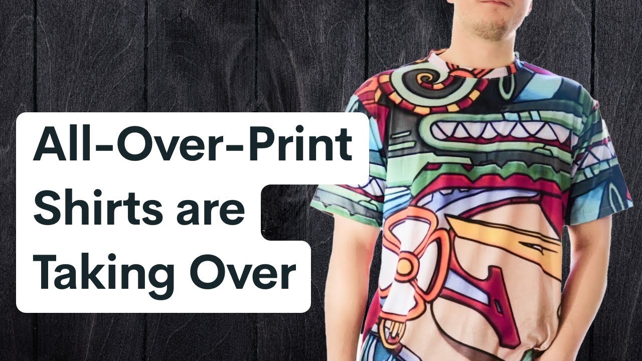 Custom All Over Print T Shirts Unveiled