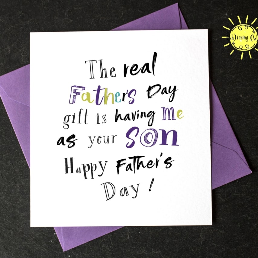 45 Father's Day Card Ideas – Cute, Funny, and Epic Designs 42