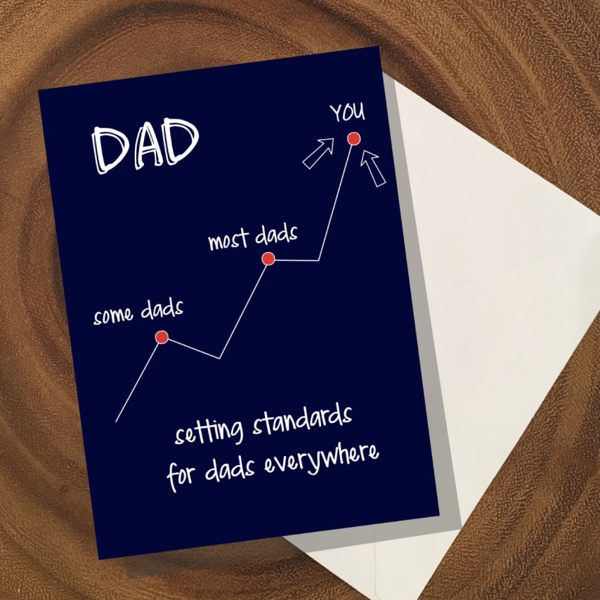 45 Father's Day Card Ideas – Cute, Funny, and Epic Designs 17