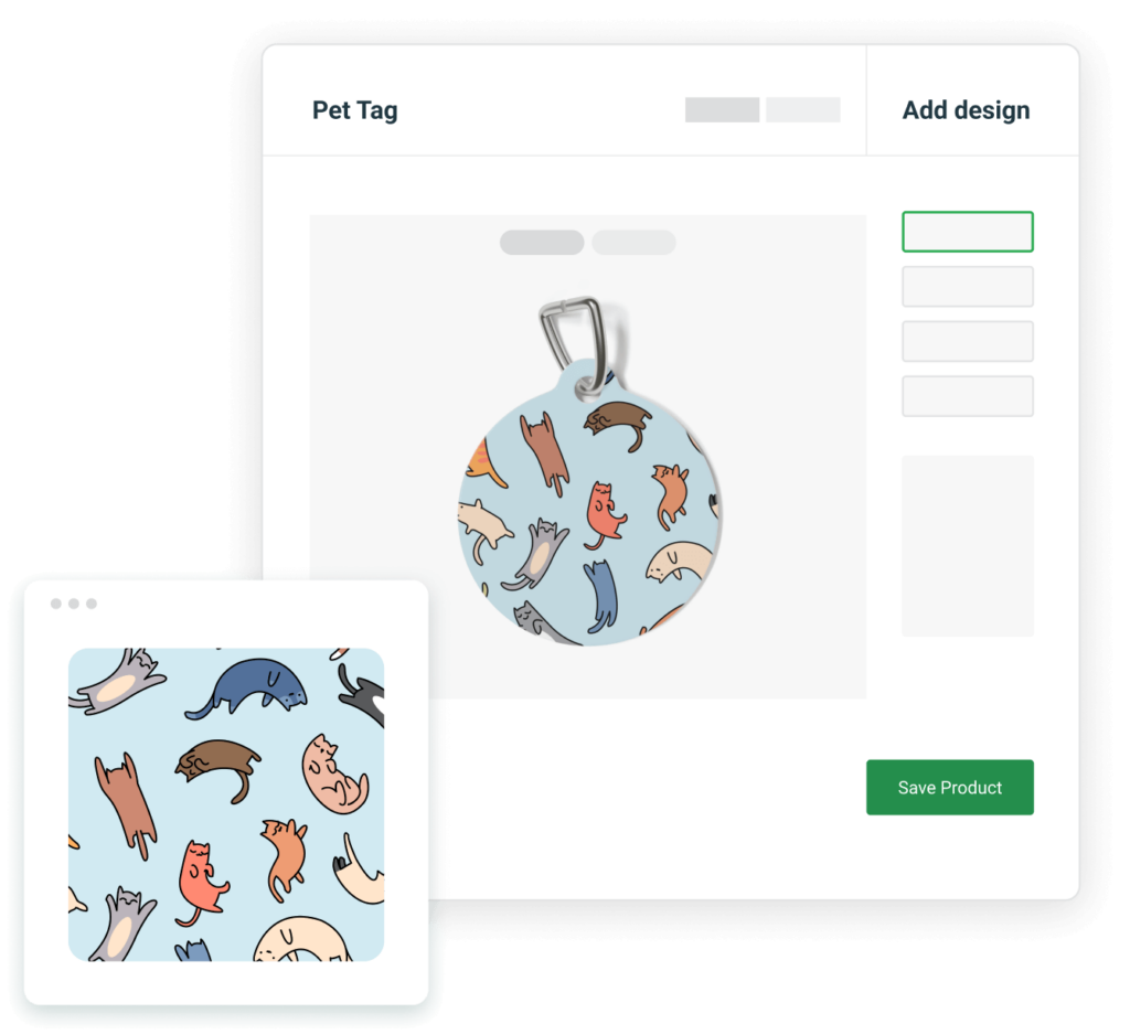 Design your store own pet tag