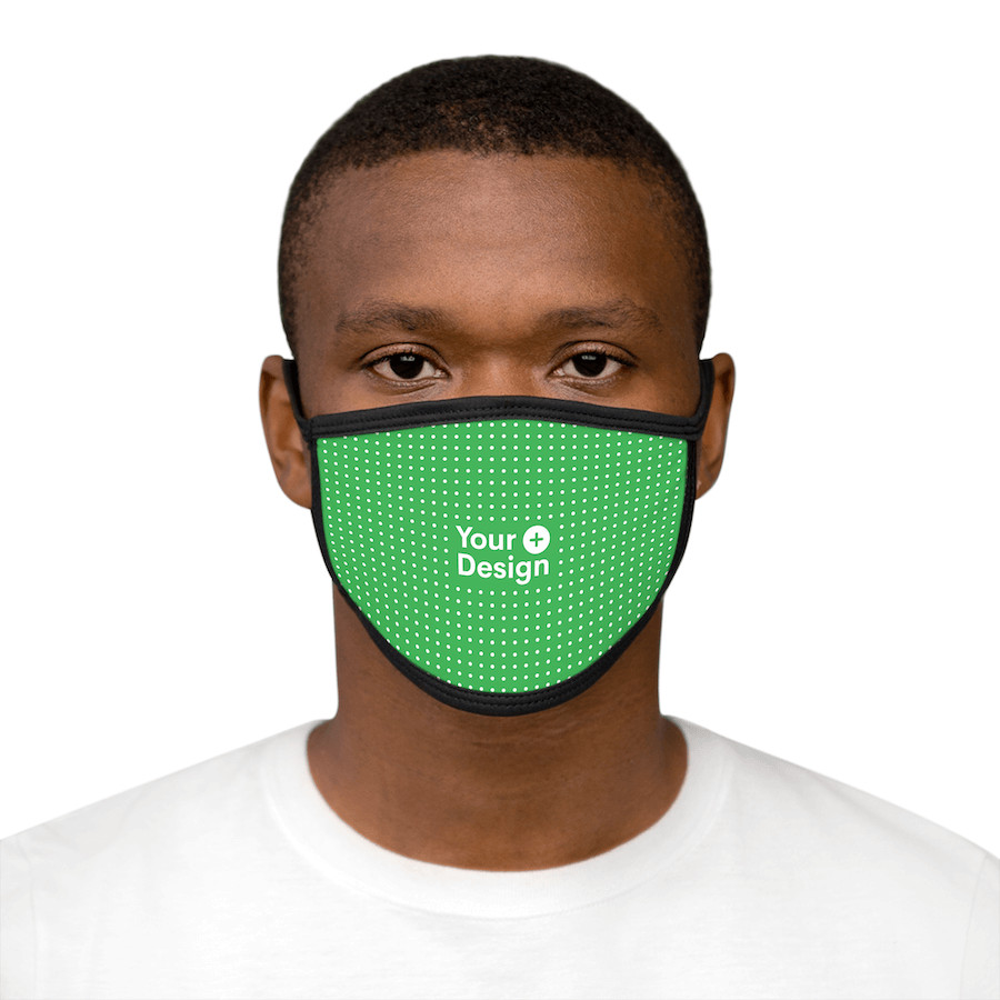 Custom Face Mask: Damier Grey Face Mask — ArtyMask