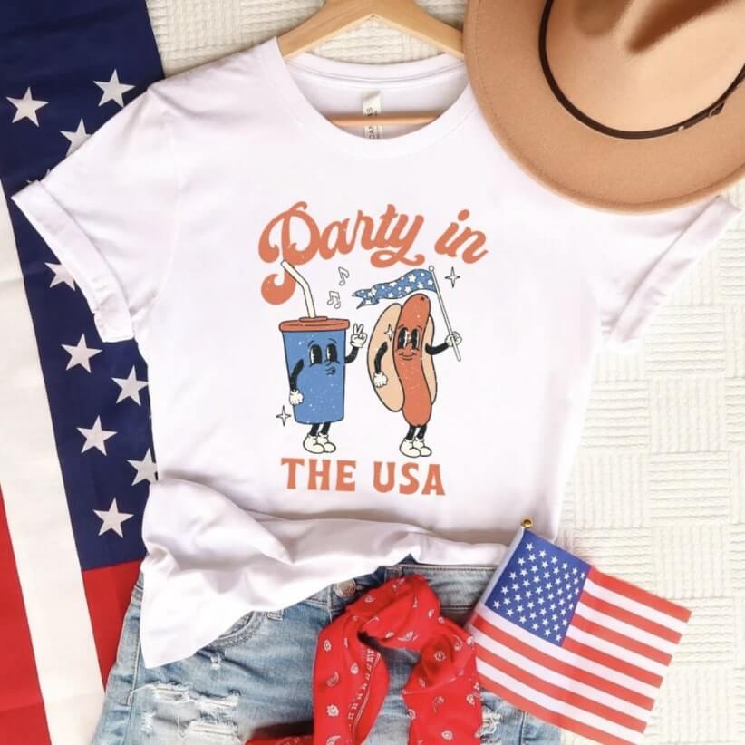 Cute 4th of July Shirt Ideas - Etsy_BibiApprel22