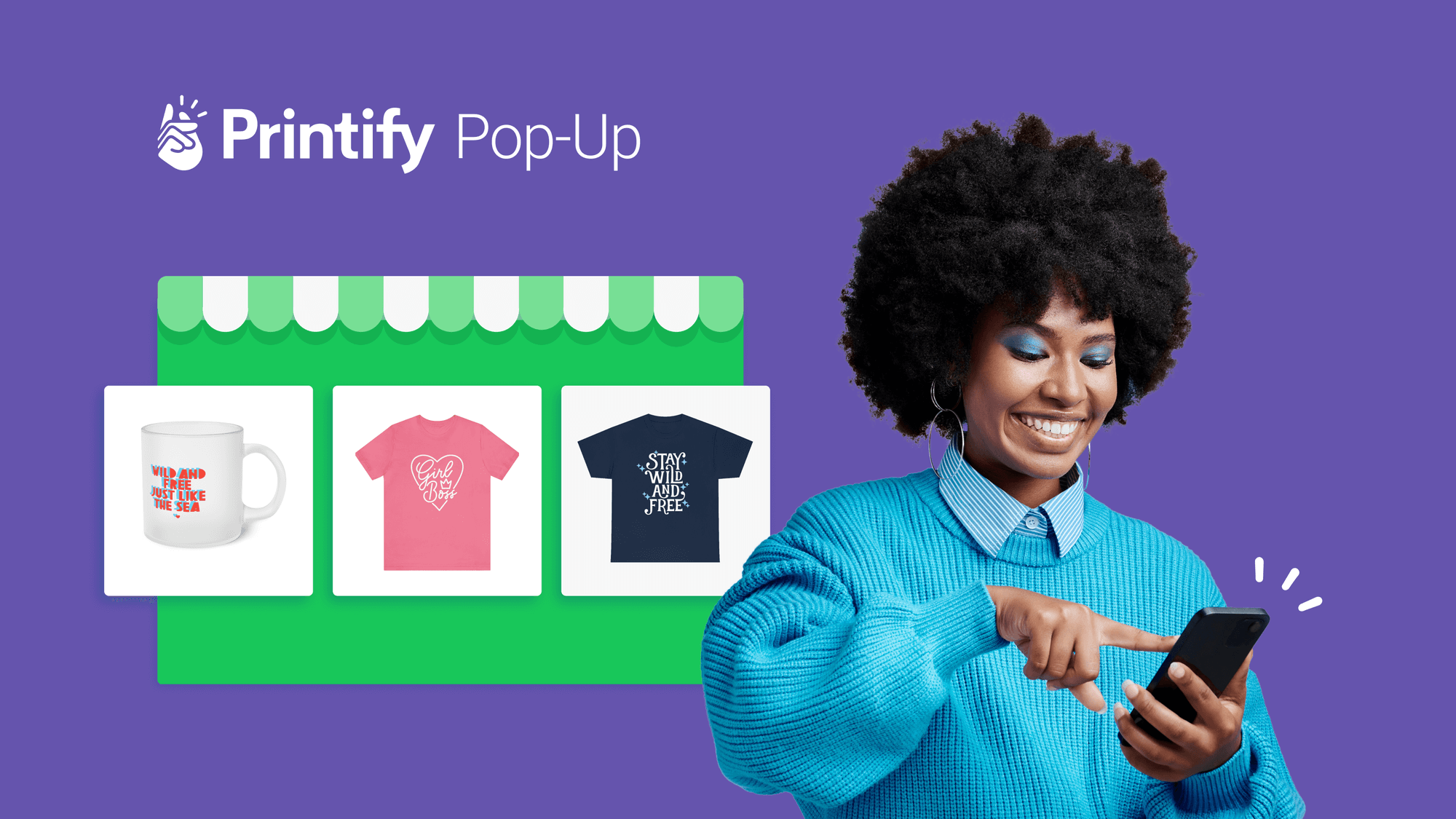 Printify Pop-Up Store – Your Free Custom Storefront