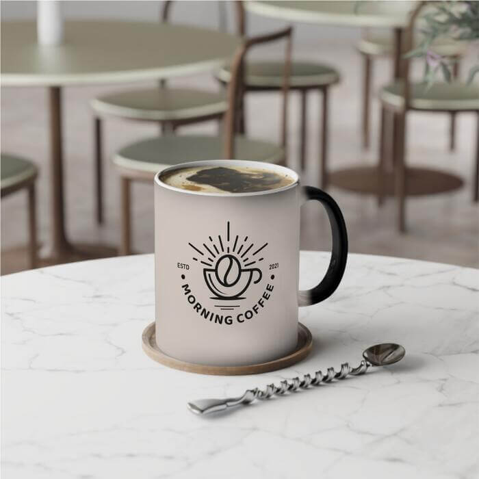 Personalized Marble Cup Mug Gift Espresso Coffee Cup Mug 