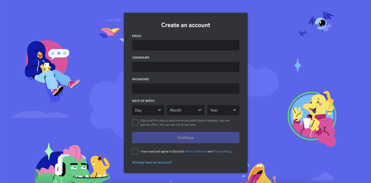 Create a Discord Account