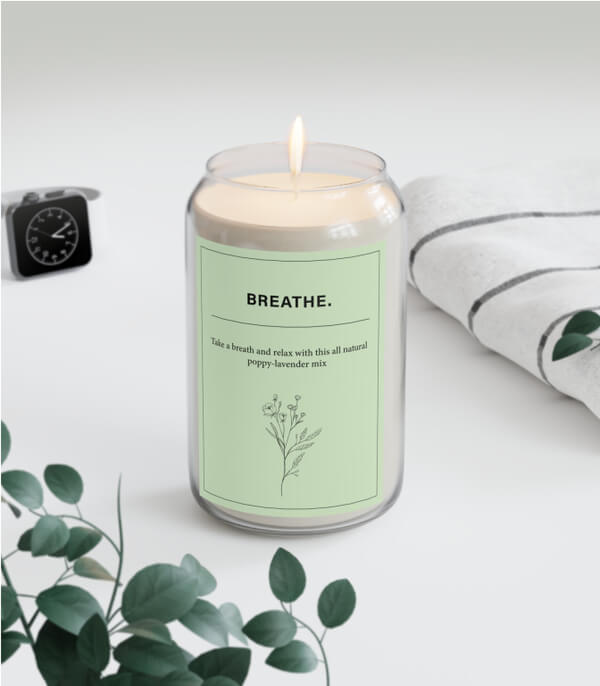 Custom Candle Labels - Professional Business Printing